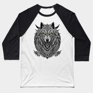 White wolf Baseball T-Shirt